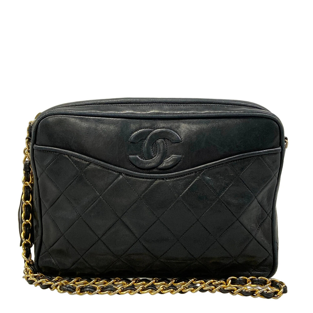 Chanel Matelasse Black Lambskin #320180C18B